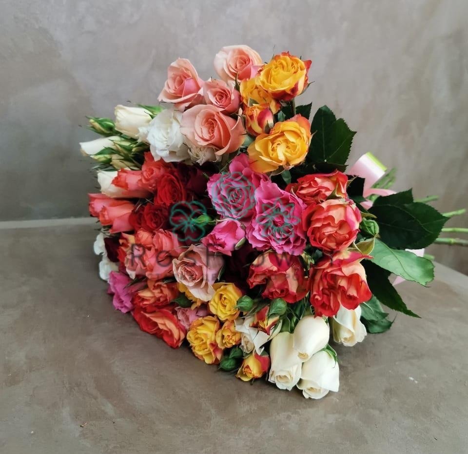 Букет цветов из: Розы в Убинском