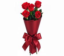 Букет 5 Красных роз Эдлесс Лав #REPLACE_PRED# Убинском