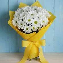 Букет цветов из:  Хризантемы #REPLACE_PRED# Убинском