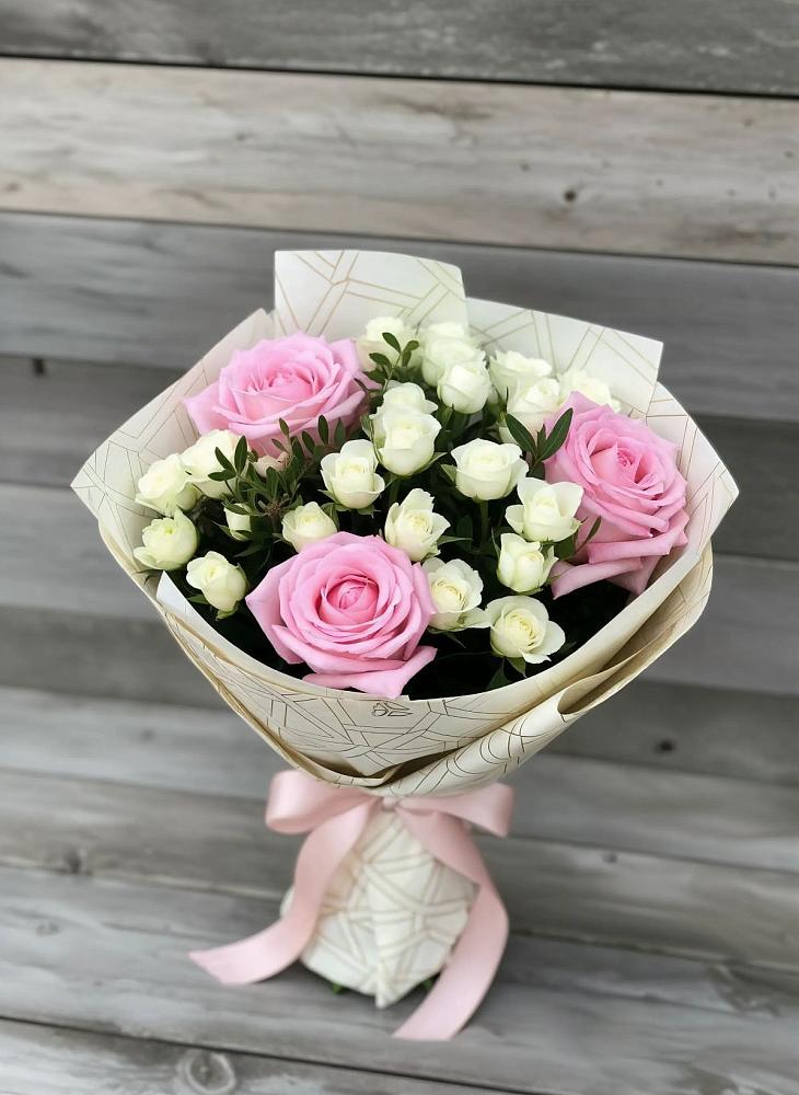 Букет цветов из: Розы в Убинском