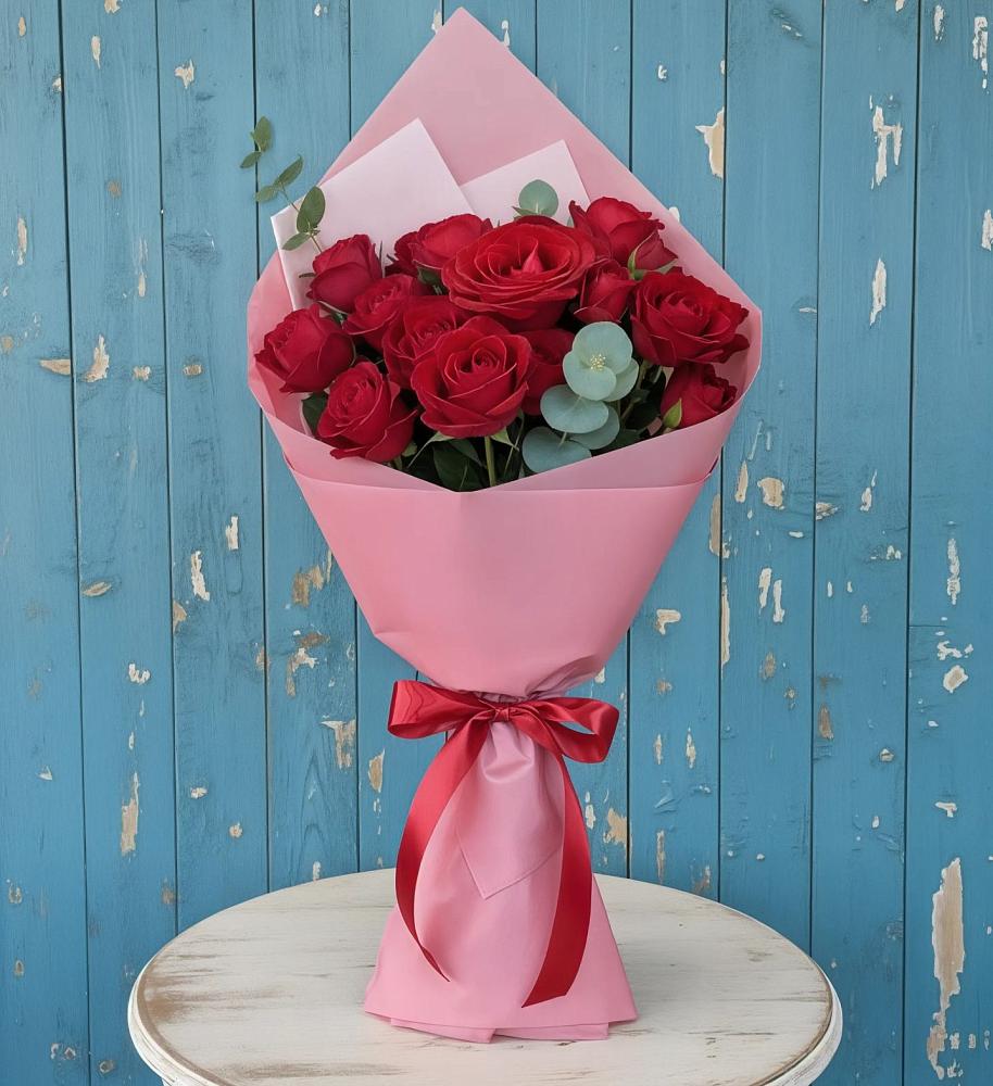 Букет цветов из: Розы в Убинском