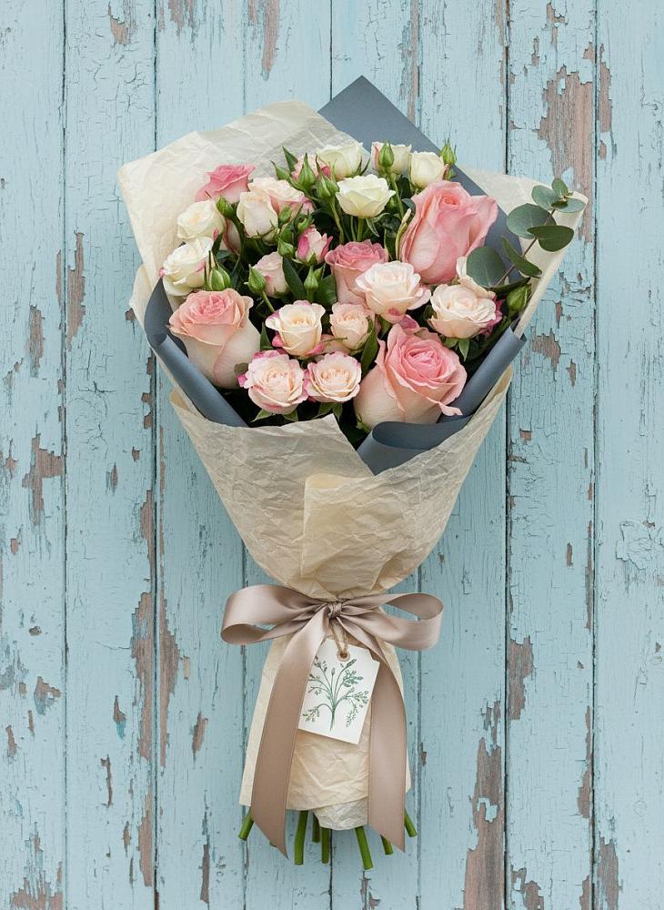 Букет цветов из: Розы в Убинском