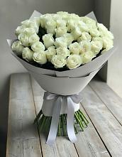 Букет 35 Белых роз в Убинском