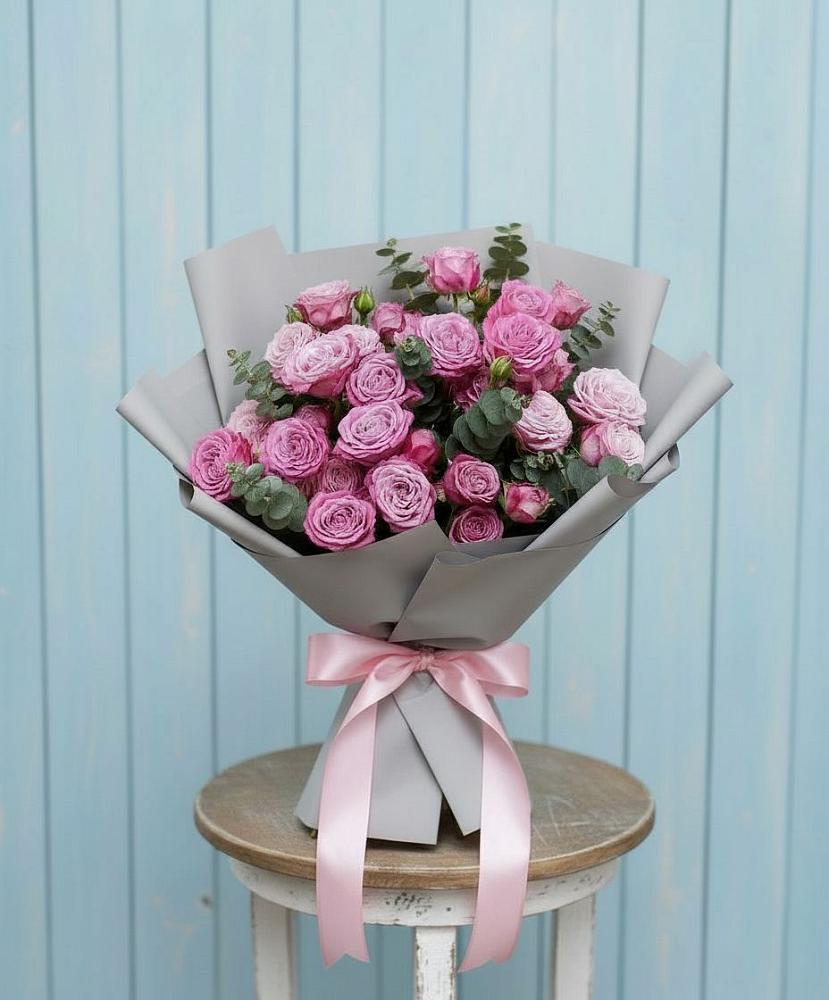 Букет цветов из: Розы в Убинском