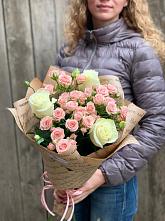 Букет цветов из:  Розы #REPLACE_PRED# Убинском