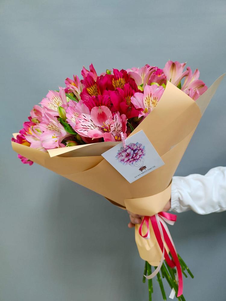 Букет цветов из: Альстромерии в Убинском