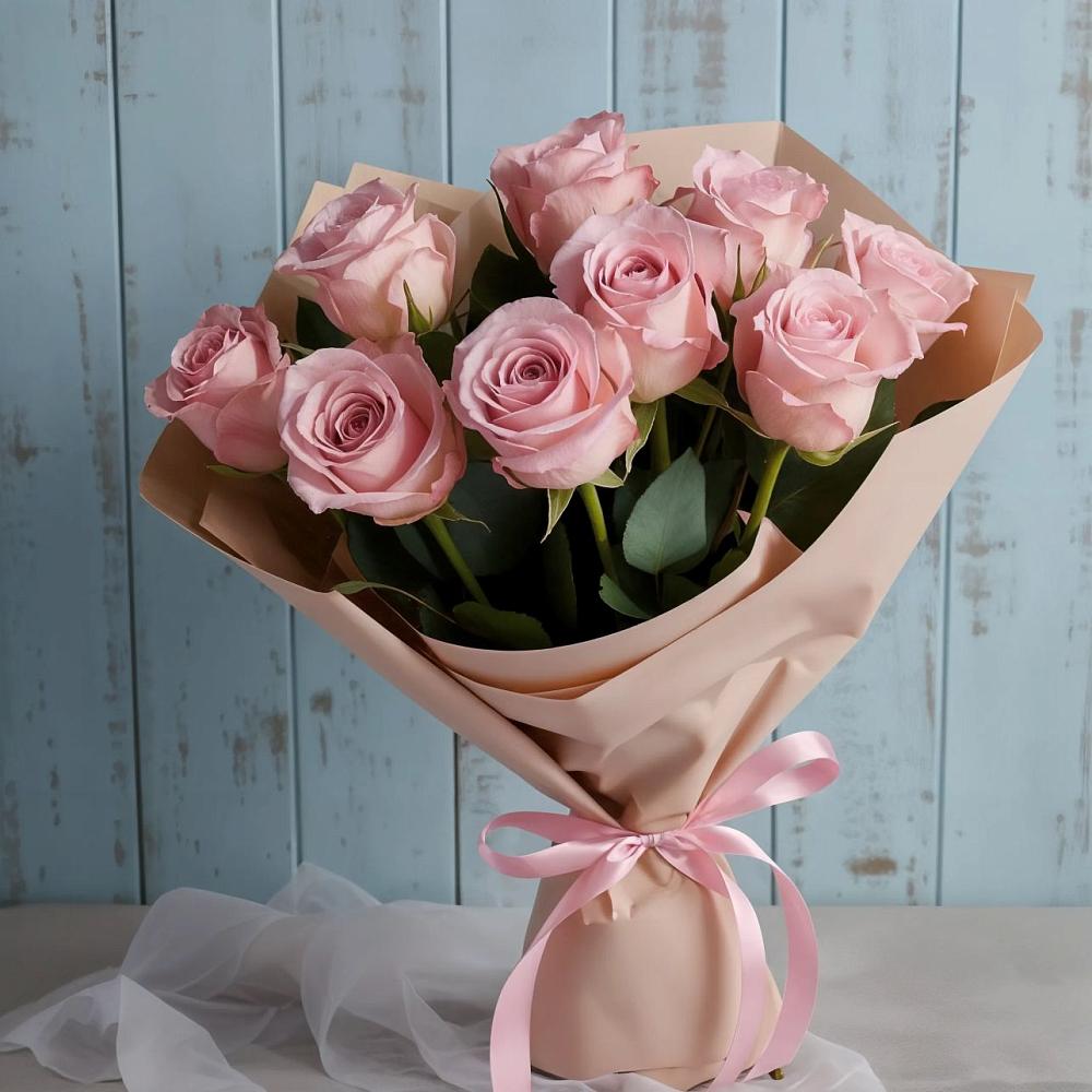 Букет цветов из: Розы в Убинском