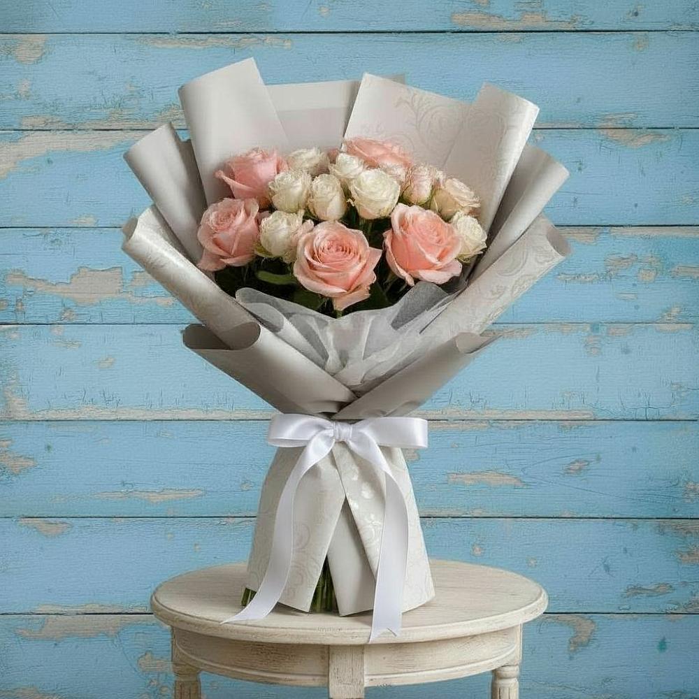 Букет цветов из: Розы в Убинском