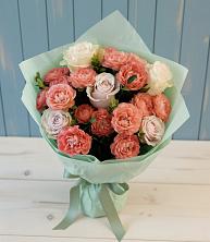 Букет цветов из:  Розы в Убинском