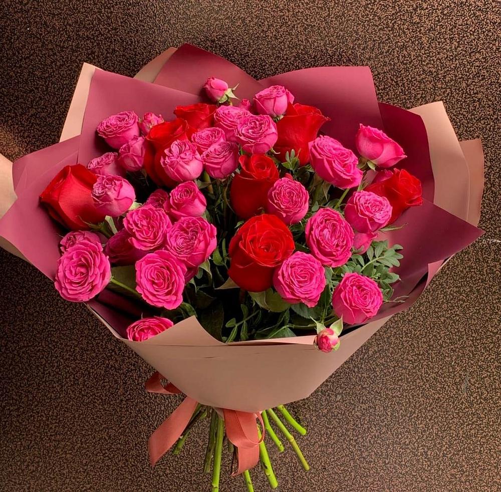 Букет В объятьях нежности в Убинском