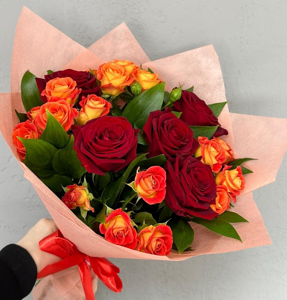 Букет Любовь и восторг в Убинском