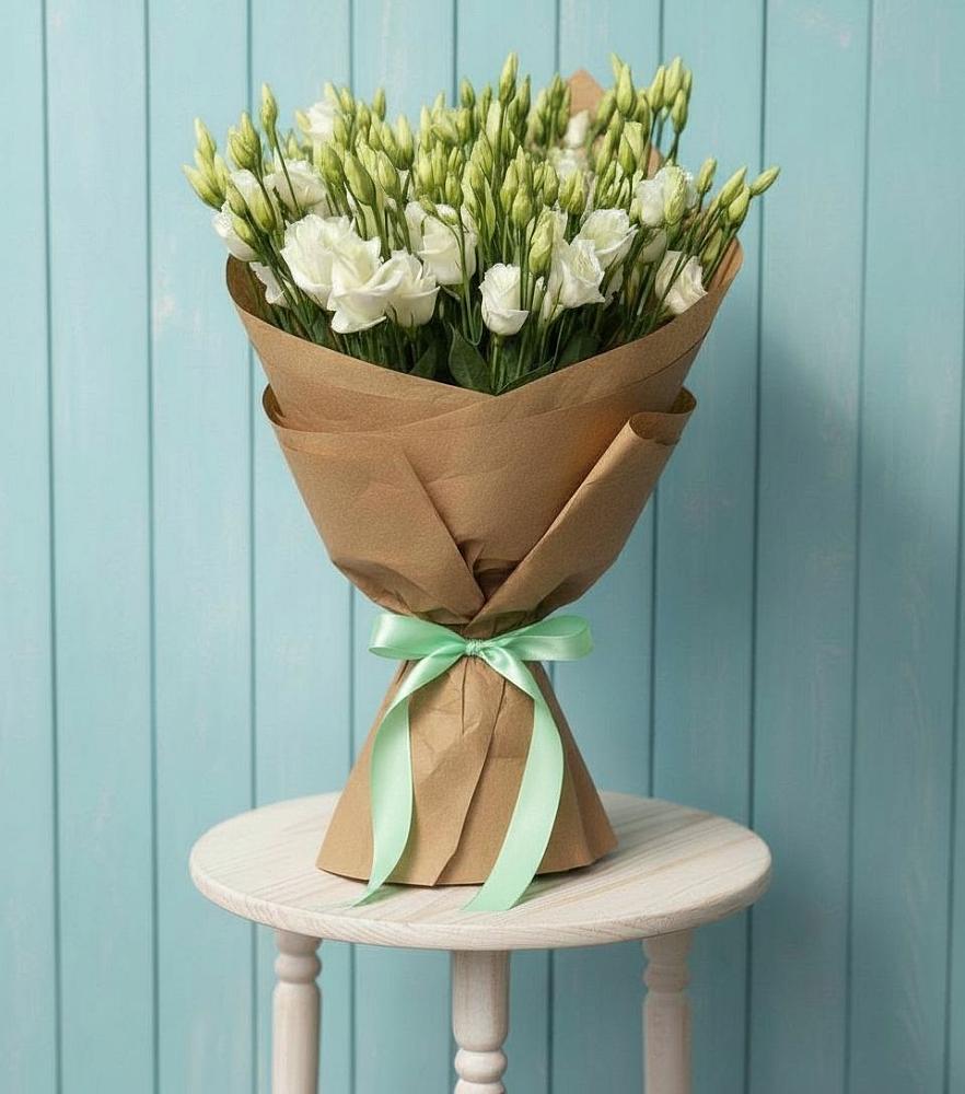 Букет цветов из: Лизиантусы в Убинском