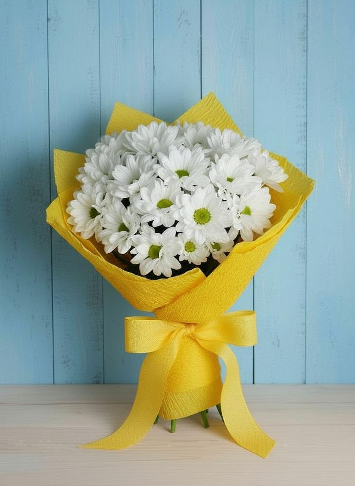 Букет цветов из: Хризантемы в Убинском