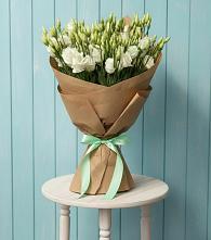 Букет цветов из:  Лизиантусы #REPLACE_PRED# Убинском