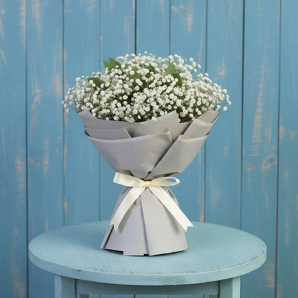 Букет цветов из: Гипсофила в Убинском