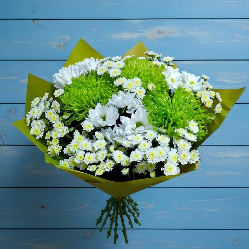 Букет цветов из: Хризантемы в Убинском