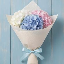 Букет цветов из:  Гортензия в Убинском