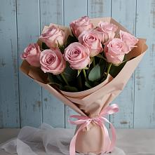 Букет цветов из:  Розы в Убинском