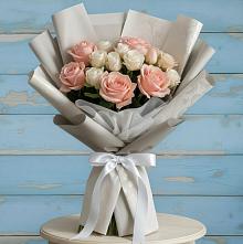 Букет цветов из:  Розы #REPLACE_PRED# Убинском
