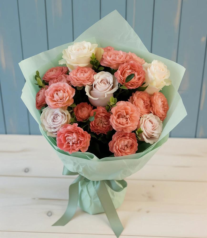 Букет цветов из: Розы в Убинском