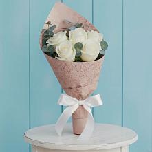 Букет цветов из:  Розы в Убинском
