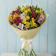 Букет цветов из:  Альстромерии в Убинском