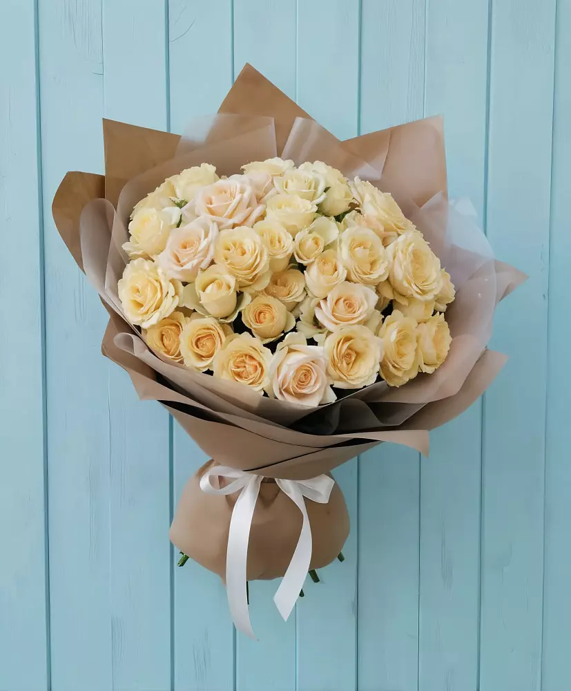 Букет Кремовое облако в Убинском