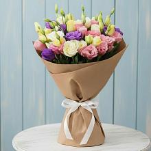 Букет цветов из:  Лизиантусы в Убинском
