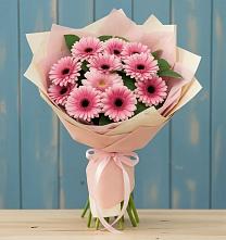 Букет цветов из:  Герберы в Убинском