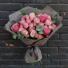 Букет цветов из:  Розы в Убинском