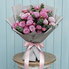 Букет цветов из:  Розы в Убинском